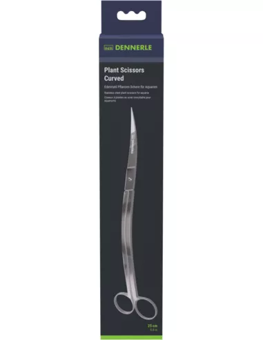 DENNERLE PLANT SCISSORS CURVED